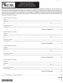 Form R-ins Supplement - Supplement Schedule For Refund Of Louisiana Citizens Property Insurance Assessment