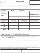 Form Ct-8508 - Request For Waiver From Filing Informational Returns Electronically - Connecticut