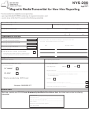Form Nys-209 - Magnetic Media Transmittal For New Hire Reporting