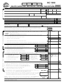 Form Sc 1040 - South Carolina Individual Income Tax Return - 2005