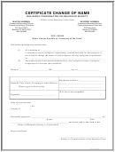 Certificate Change Of Name Religious Corporation Or Religious Society Form - Connecticut