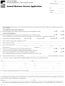 Annual Business License Application Form - City Of Tacoma
