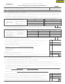Fillable Form N-11/n-12/n-13/n-15 - Schedule X - Tax Credits For Hawaii Residents - 2005 Printable pdf