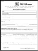 Wv/cst-af1 - Affidavit For An Individual Filing A Claim Of Refund For Consumers Sales And Service Tax Or Use Tax