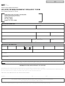 Form 53-115 - Holder Reimbursement Request Form