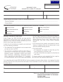 Form 150-101-093 - Request For Doubtful Liability Relief Form - 2004