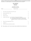Joint Committee Checklist Form