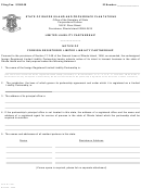 Form No. 550 - Notice Of Foreign Registered Limited Liability Partnership - Rhode Island Secretary Of State
