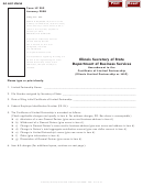 Form Lp 202 - Amendment To The Certificate Of Limited Partnership (illinois Limited Partnership Or Lllp) - Illinois Secretary Of State