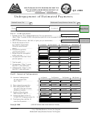 Form Qu-2008 - Underpayment Of Estimated Payments