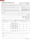 Form 518 - Registration For Michigan Taxes - 2003