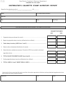 Distributor's Cigarette Stamp Inventory Report Form - New Mexico