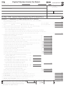 Form 770 - Virginia Fiduciary Income Tax Return - 2005 Printable pdf