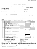 Monthly A&p Tax Return Form