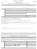 Form Ct-1127 - Application For Extension Of Time For Payment Of Income Tax - 2010