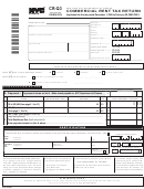 Form Cr-Q3 - Commercial Rent Tax Return - 2008/09 Printable pdf