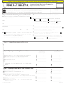Form Il-1120-st-x - Amended Small Business Corporationreplacement Tax Return - 2008