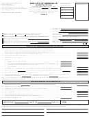 Form R - Income Tax Return - City Of Greenville - 2008
