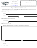 Registered Agent Complaint Form - Wyoming Secretary Of State - 2011