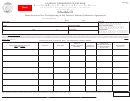 Fillable Form Tob: Sch D - Schedule D - Manufacturers Not Participating In The Tobacco Master Settlement Agreement Printable pdf