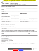 Form Ets-33 Application For Duplicate Credit Memorandum - 1996