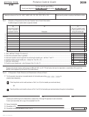 Arizona Form 315 - Pollution Control Credit - 2009 Printable pdf
