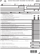 Form 66 - Idaho Fiduciary Income Tax Return Form 2008