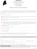 Form Rew-3 - Residency Affidavit Of Entity Transferor - 2010