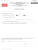 Fillable Form Llp-3 - Statement Of Change - 2006 Printable pdf