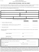 Rpd-412238 - Application For Rural Job Tax Credit - 2013