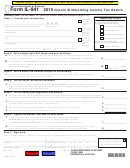 Form Il-941 - Illinois Withholding Income Tax Return - 2015