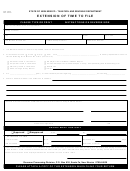Rpd - 41096 Form - Extension Of Time To File