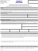 Form Ct-4852 12/06 - Substitute For Form W-2, Wage And Tax Statement - State Of Connecticut - Department Of Revenue Services