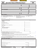 California Form 589 - Nonresident Reduced Withholding Request - 2008