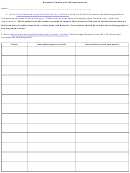 Personal Self-improvement Plan And Journal Template