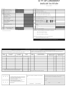 Sales/use Tax Return Form - City Of Longmont
