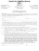 Application For 2007 Emst Refund Form - Capital Tax Collection Bureau Printable pdf