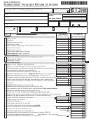Fillable Form 513nr - Oklahoma Nonresident Fiduciary Return Of Income - 2008 Printable pdf