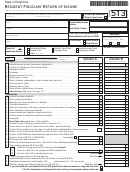 Fillable Form 513 - Resident Fiduciary Return Of Income - 2008 Printable pdf
