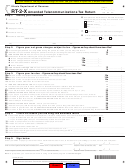 Fillable Form Rt-2-X - Amended Telecommunications Tax Return - 2010 Printable pdf