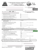Form Sc-2004 - Combined Report Form For S-corporations