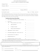 Utility Users Tax Remittance Form - City Of Huntington Beach