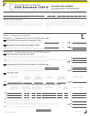 Schedule 1299-d - Income Tax Credits (for Corporations And Fiduciaries) - 2008