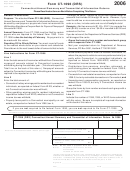 Form Ct-1096 (drs) - Connecticut Annual Summary And Transmittal Of Information Returns - 2006
