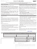 Form Ct-1096 (drs) - Connecticut Annual Summary And Transmittal Of Information Returns - 2007