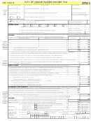 Form Gr-1040 R - City Of Grand Rapids Income Tax - 2008