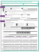 Fillable Oklahoma Business Registration Application Printable pdf