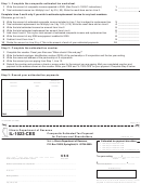 Form Il-1023-ces - Composite Estimated Tax Payment For Partners And Shareholders (12/08)