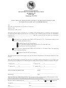 Form Es-802o - Election Of Employer's Option To Become Liable For Payments In Lieu Of Contributions