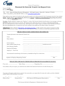Ct-hr-5 - Placement On Statewide Transfer List Request Form